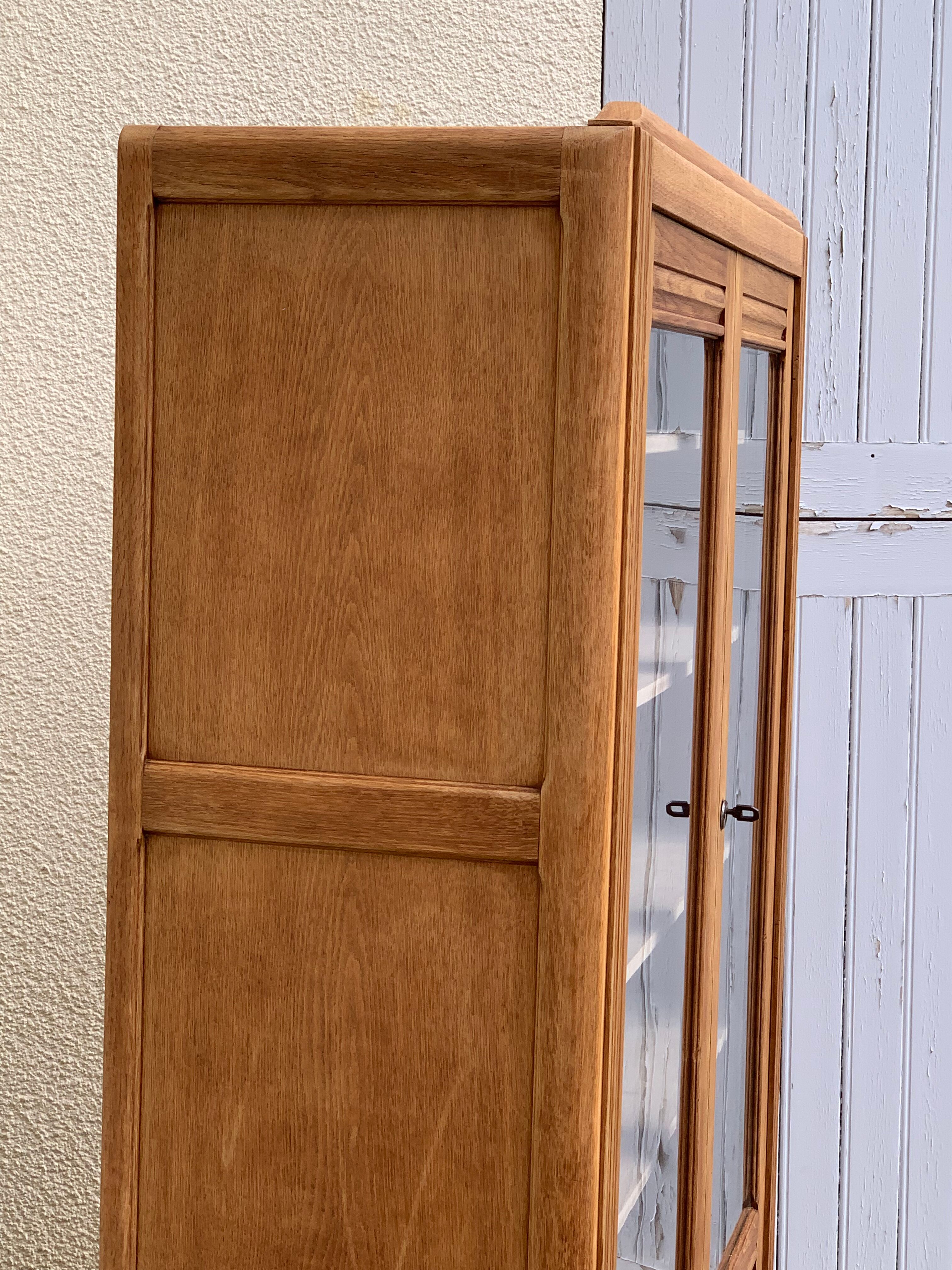 Parisian glazed wardrobe 1930 raw wood