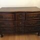 18th century Louis XV style crossbow chest of drawers