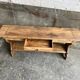 Entrance bench