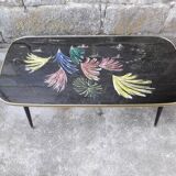Vintage coffee table spindle legs
