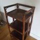 Vintage rattan shelf