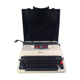 Litton Royal vintage mechanical typewriter - 1970s - made in japan