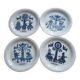 4 plates