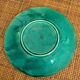 Set of 4 dessert plates in earthenware with vine leaves Gien