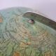 Vintage Illuminated Duo Glass Globe by Paul Oestergaard for Columbus, Germany, 1950s