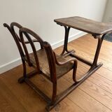 Antique school desk stamped Michael Thonet – early 20th century