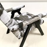 Restored Scandinavian armchair