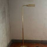 70's brass reading floor lamp