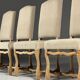 Set of 4 Os de Mouton dining chairs
