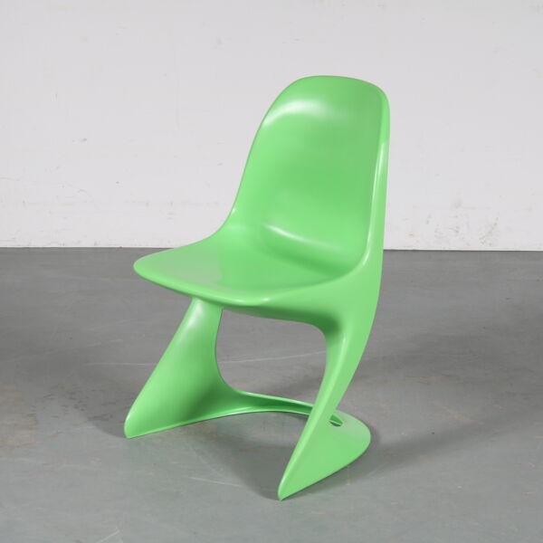 Chaise verte '' Casalino » des années 2000 par Alexander Begge pour Casala, Allemagne – Large Stock!