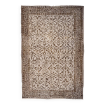 Tapis Oushak turc vintage