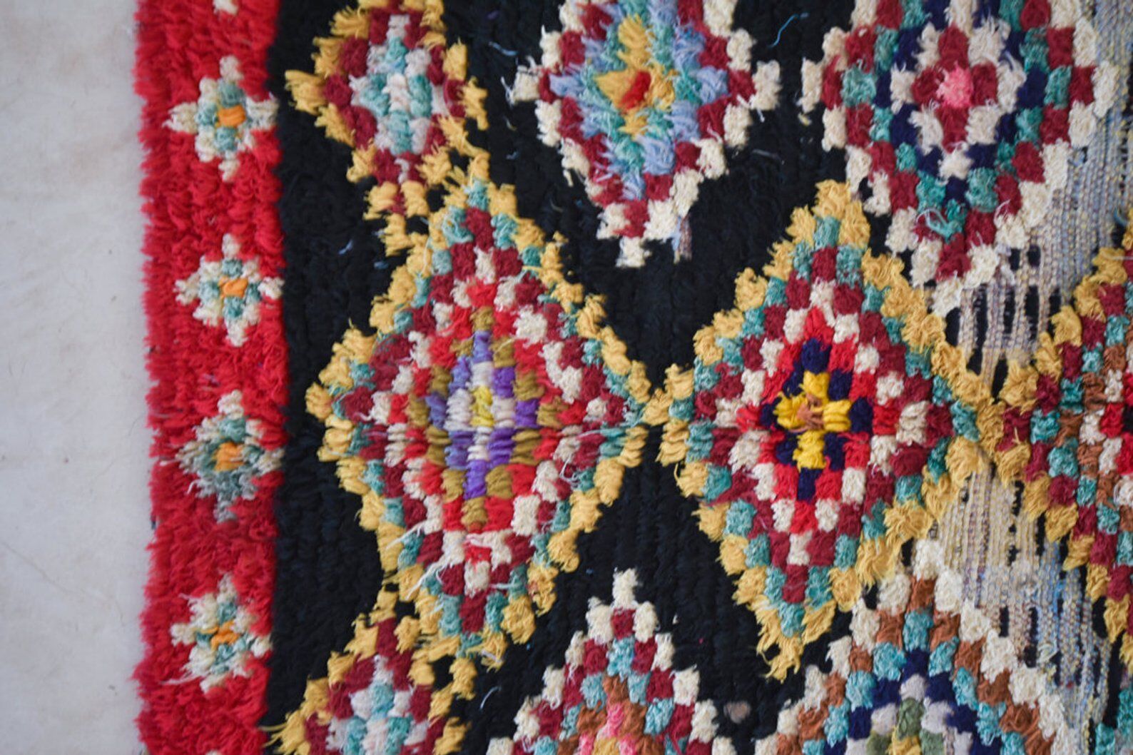 Carpet boucherouite 95x215cm