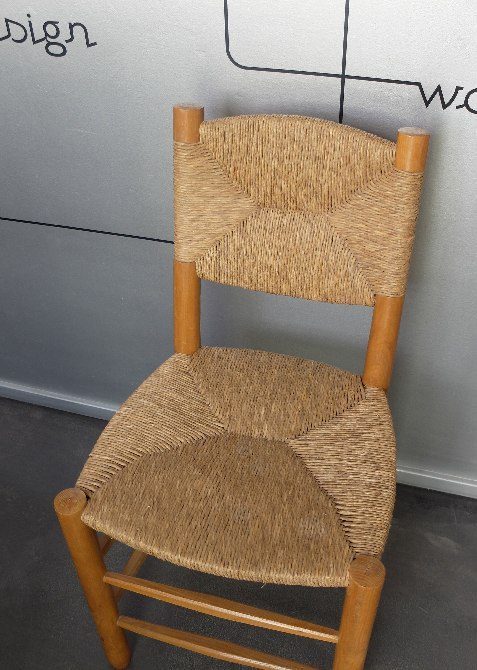 Bauche chair no.19, design Charlotte Perriand for Steph Simon, 1950