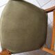 Fauteuil anglais velours vert