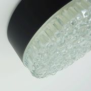 No. 1 of 2- staff ceiling lamp or wall lamp model a 226 bubble glass 60s70s