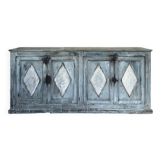 painted wooden sideboard