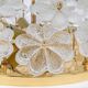 Large flower ceiling light in Murano glass by Ernst Palme, Germany, 1970s.