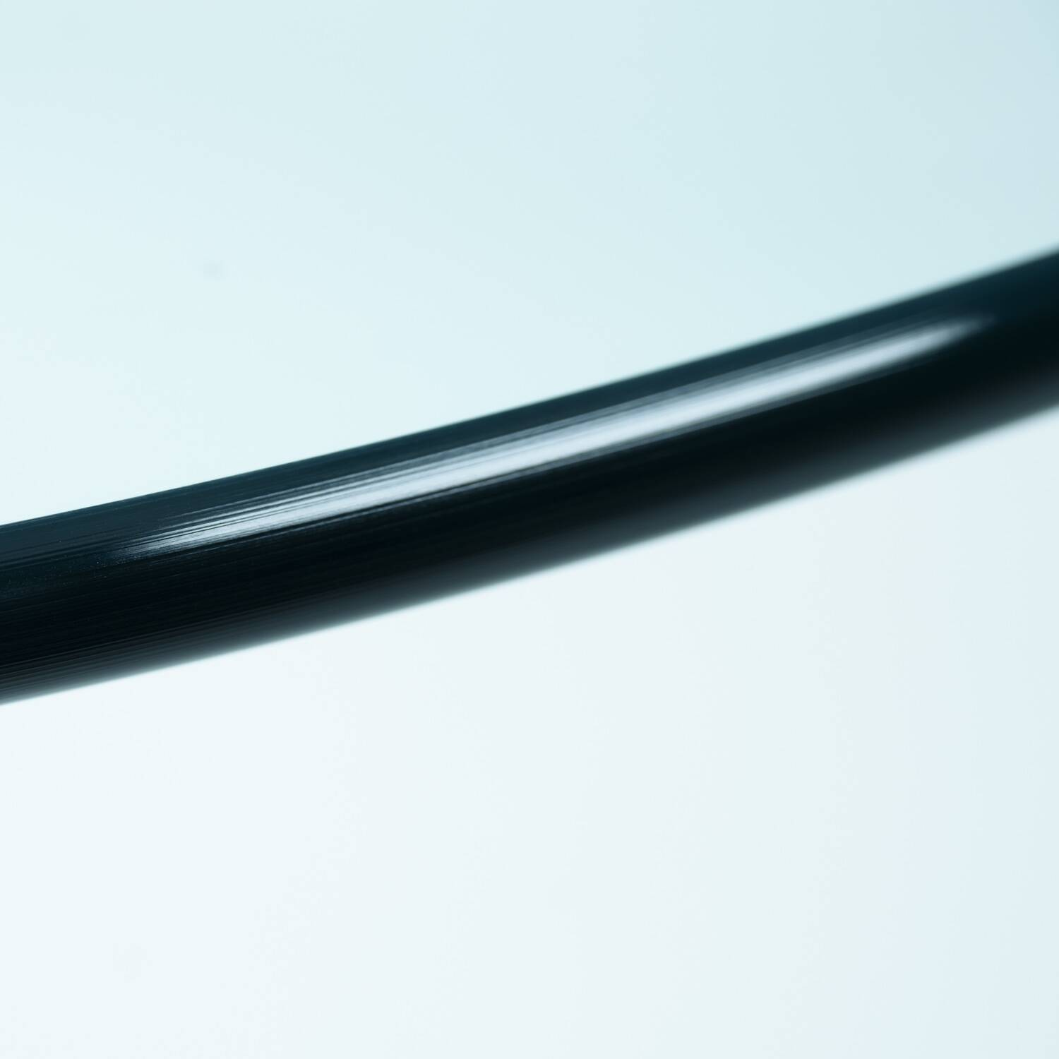 Fiam glass round coffee or sidetable, Italy, 1980s