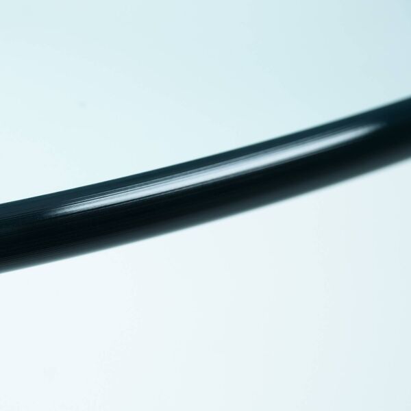 Table basse ou d'appoint ronde en verre Fiam, Italie, années 1980