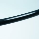 Fiam glass round coffee or sidetable, Italy, 1980s