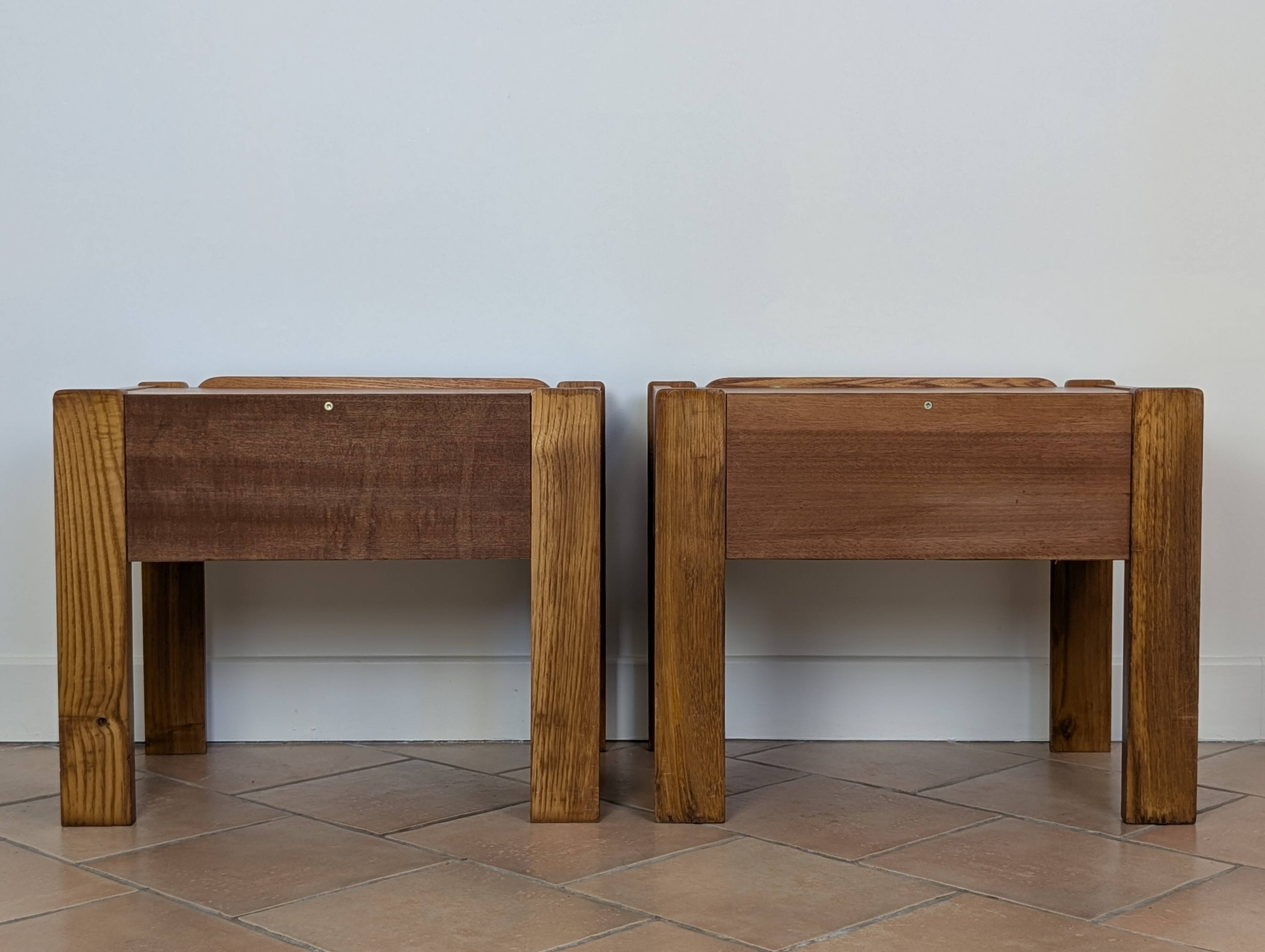 Pair of bedside tables