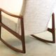Ole Wanscher pour France & Son rocking chair 'Ulfborg' vintage
