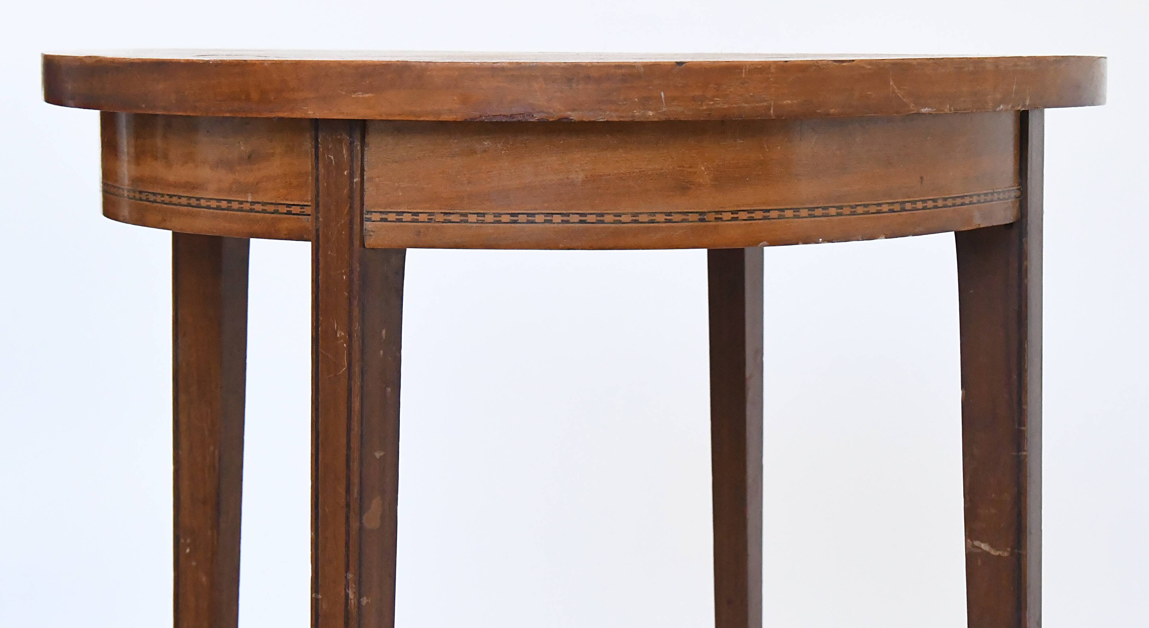 Louis XVI style pedestal table