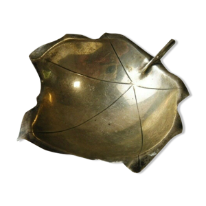 cendrier, forme feuille,