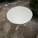 Vintage wrought iron garden table