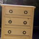 small furniture console 3 drawer 19th