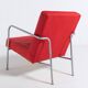 Ensemble de 2 fauteuils vintage style bauhaus d'ikea