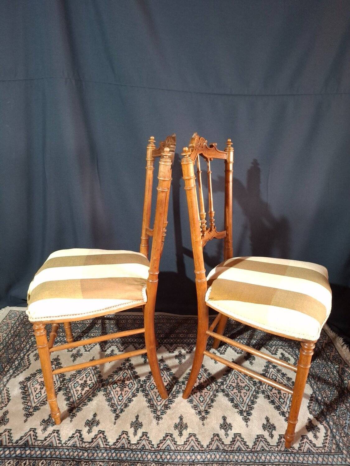 Pair of "flying" chairs