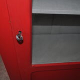 Vintage red showcase