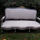 Louis XV bench restyled