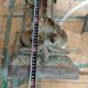 Large Front Fireplace Bronze 49cm 11kg - Marked DB 539 - Bar 113cm