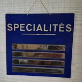 Old store sign, bar restaurant, sign