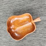 Large wooden catchall: vintage