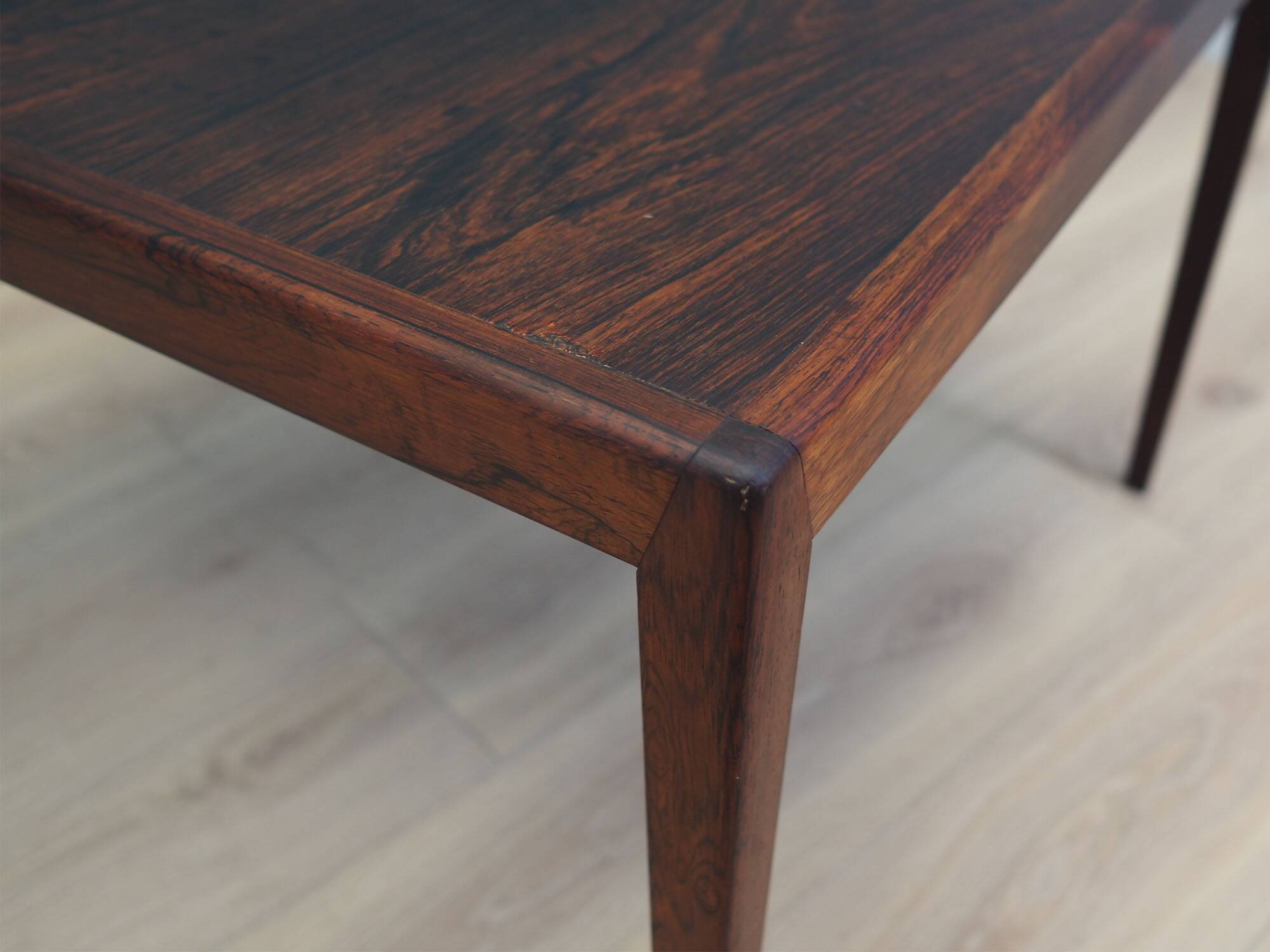 Rosewood coffee table, Danish design, 1970s, production: Denmark