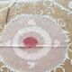 Vintage hand-embroidered tablecloth 132x146 cm