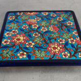 Longwy cloisonné enamel trivets
