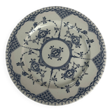 Assiette anglaise bleue