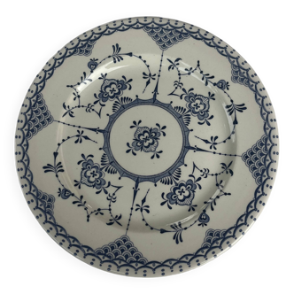Assiette anglaise bleue