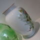 Vase blanc en opaline