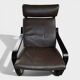 Fauteuil poäng par noboru nakamura pour ikea –circa 1990