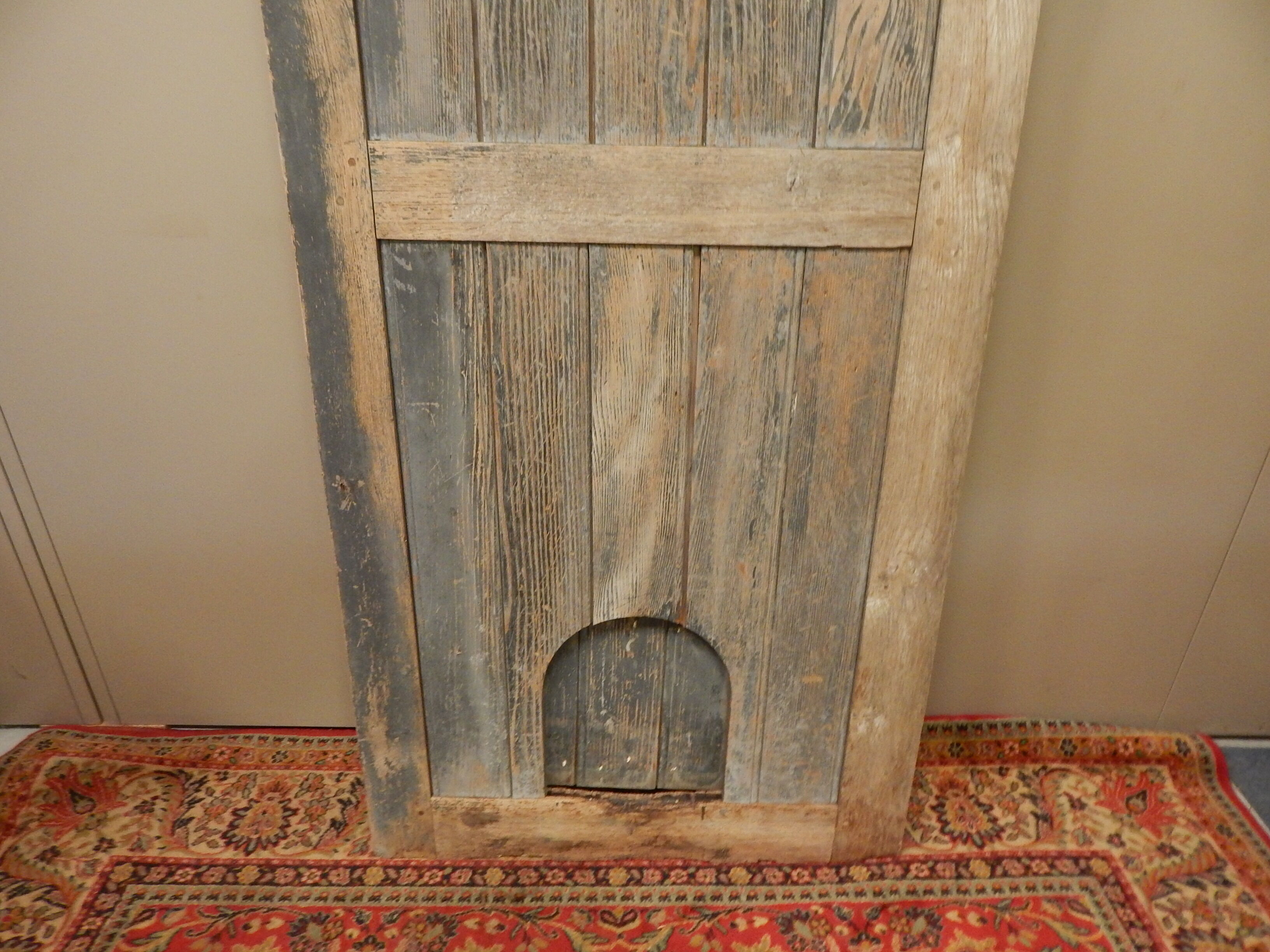 Old chicken coop door