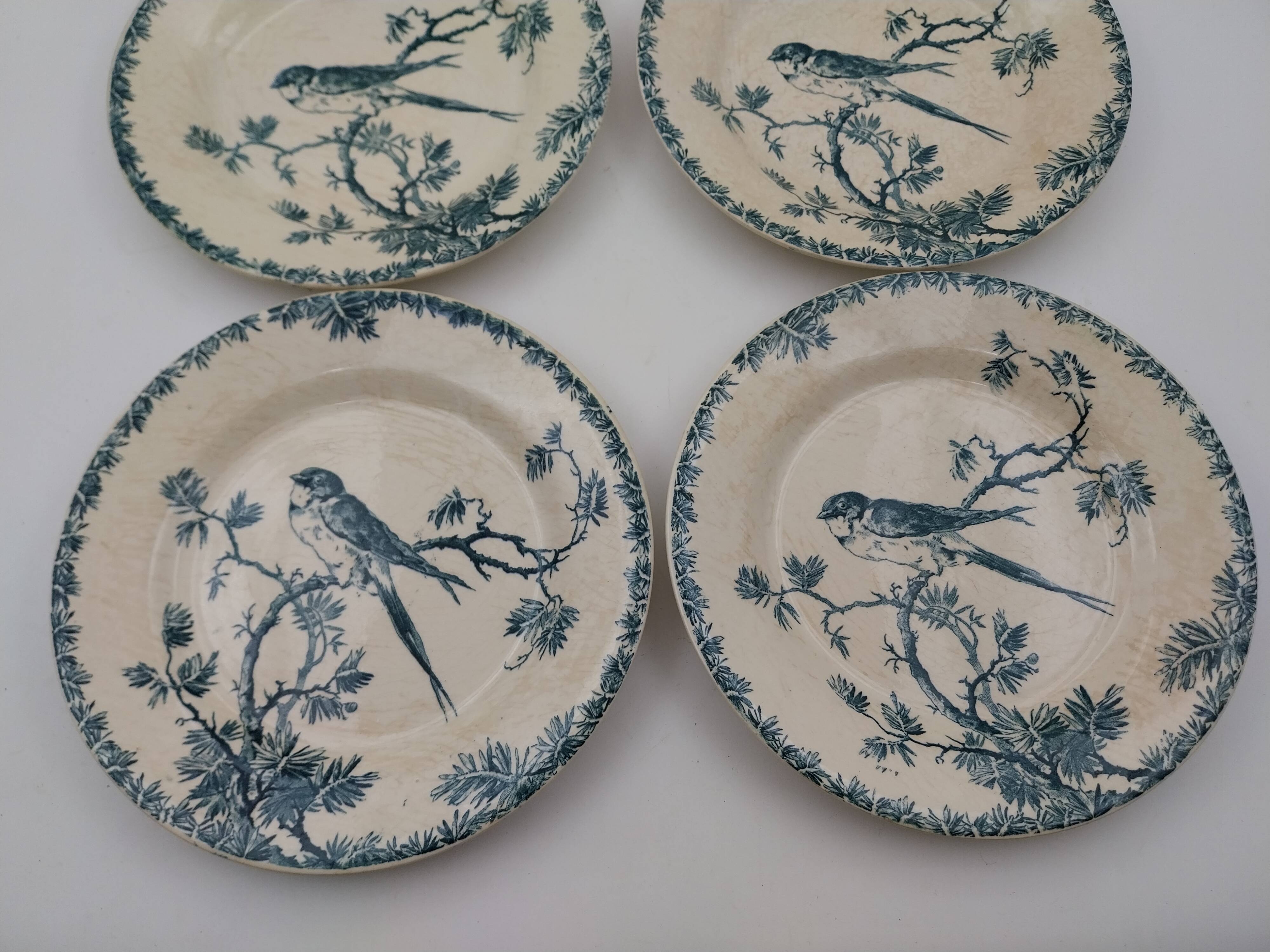14  plates Gien modèle provencal