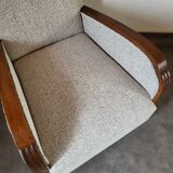 Restored 1930 art deco armchair