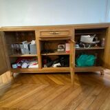 Buffet enfilade en chêne massif