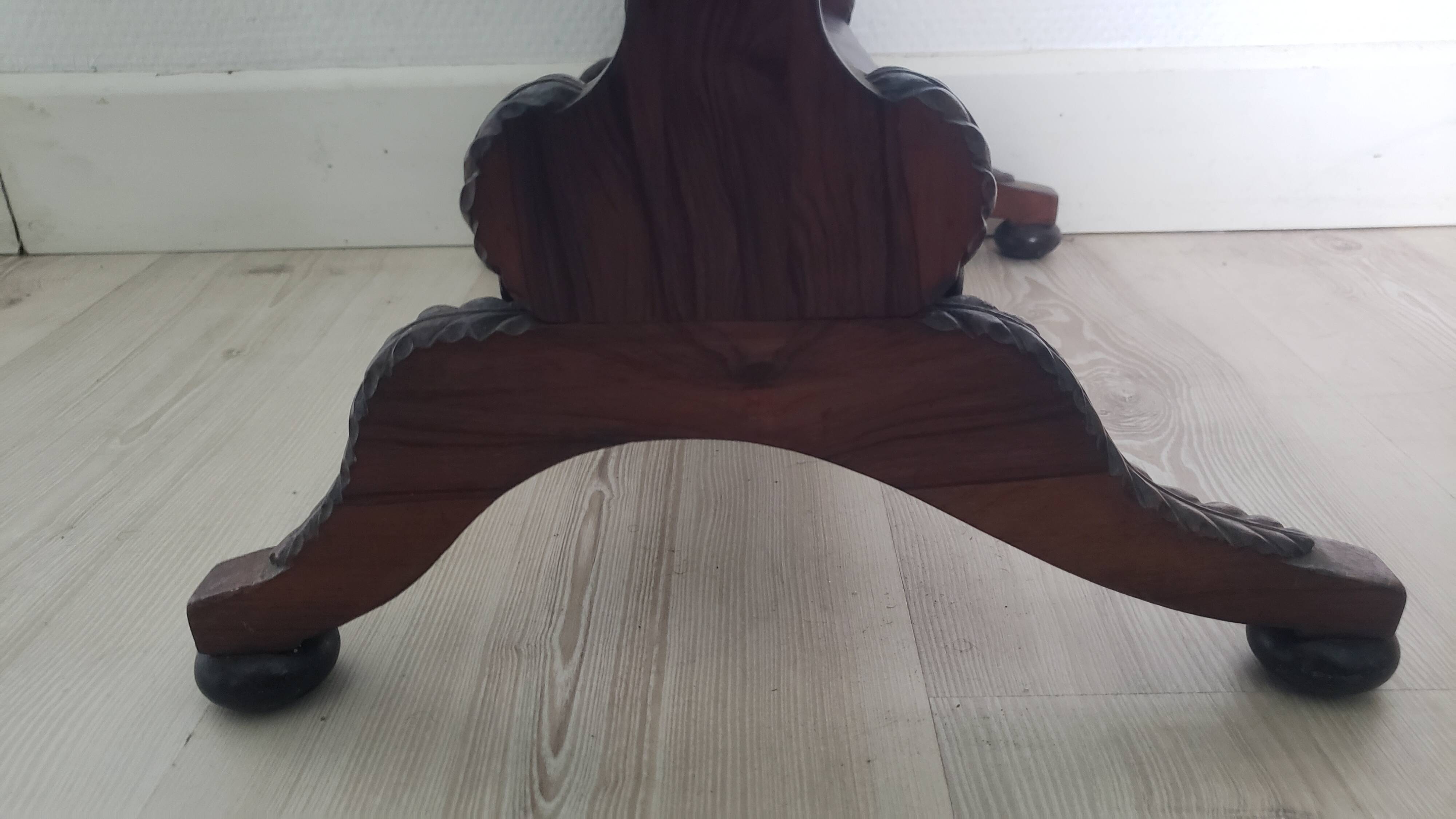 Fireplace or heat screen with leather footrest 13th-14th century