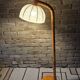 Danish pine floor lamp 1970